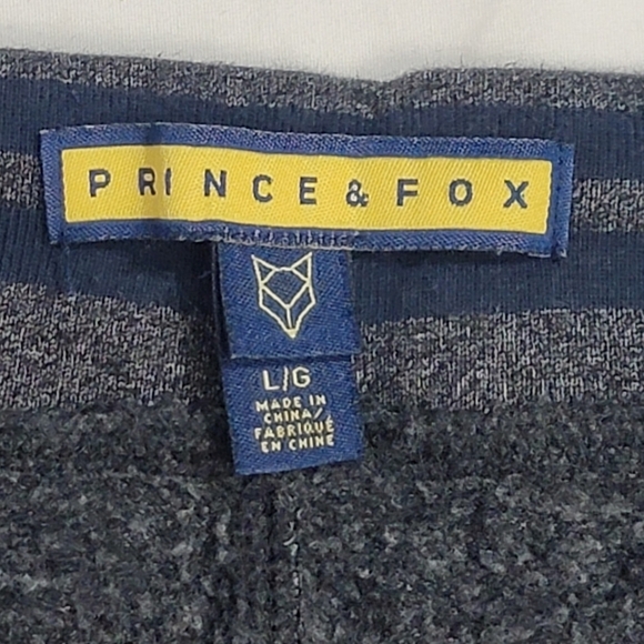 Prince & Fox Heather Gray Knit Sweat Shorts Mens Size Large - Picture 5 of 11